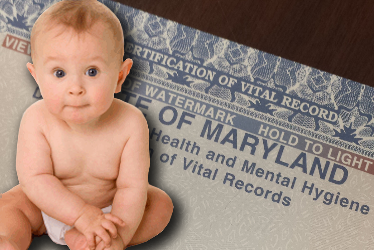 Maryland Department Of Health - Allegany BirthCertificates